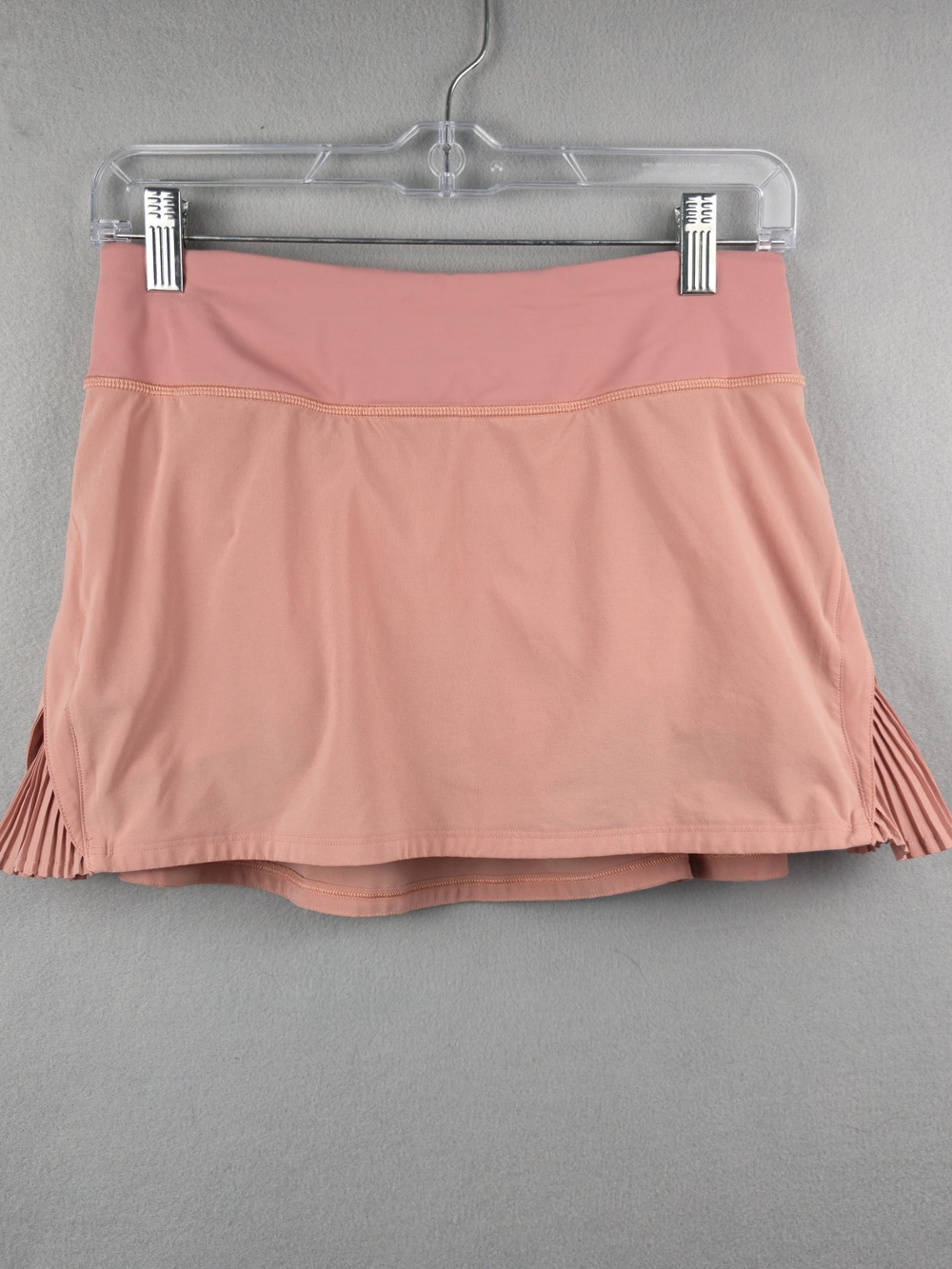 Lululemon Play Off The Pleats Skirt Size 4 Pink Tennis Golf Athleisure Skort